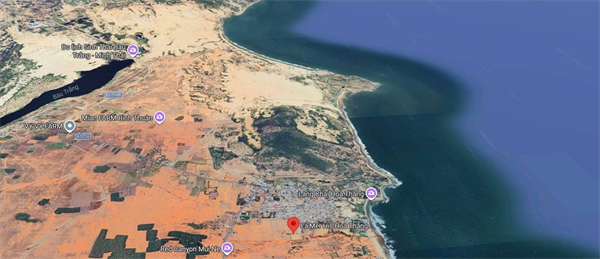 Bán 2,2ha đất dịch vụ thương mại KP Long Sơn Mũi Né, thành phố Phan Thiết, tỉnh Bình Thuận.
