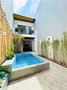 Cho thuê homestay có hồ bơi gần biển đồi Dương